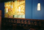 Painted walls, wallcoverings. Panera Bread Co. Princeton, NJ